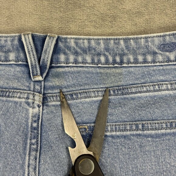 Vineyard Vines Womens Light Wash High Rise Frayed Denim Jeans Stretch - Picture 5 of 9